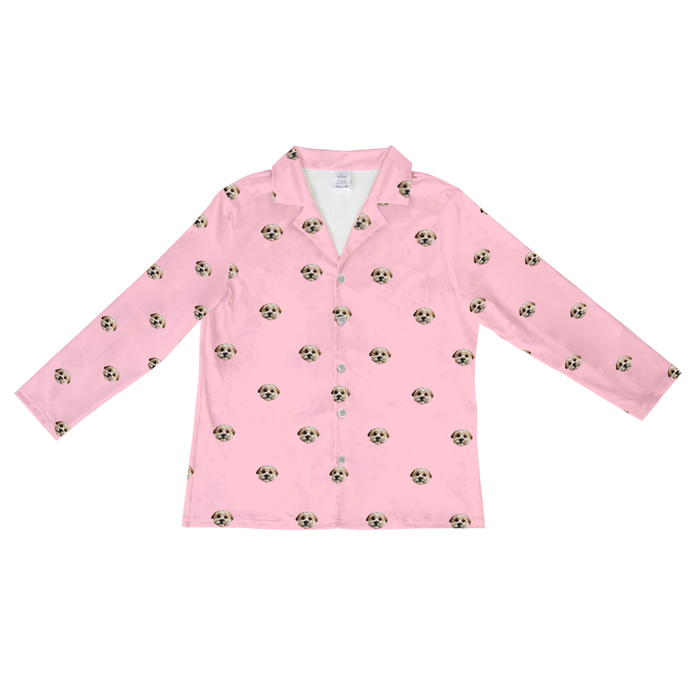 PinkDreamLongSleevePajamaShirt