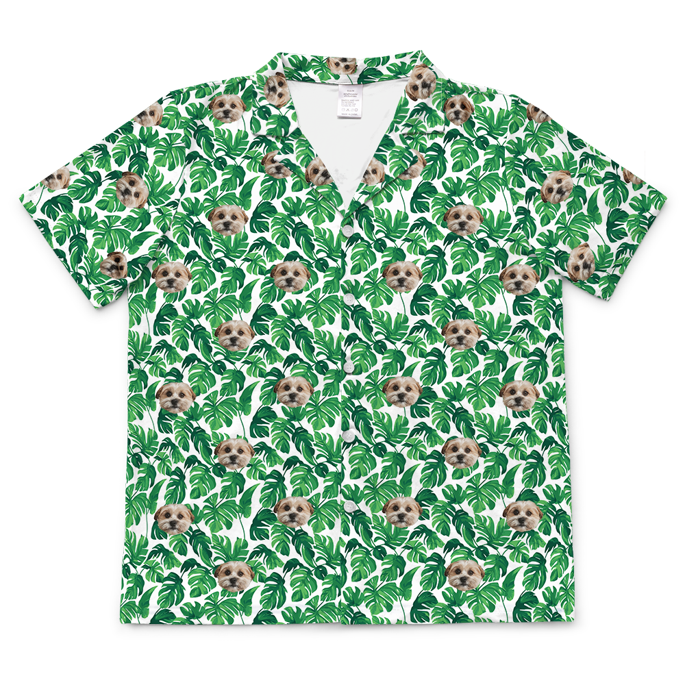 TropicalShortSleevePajamaShirt