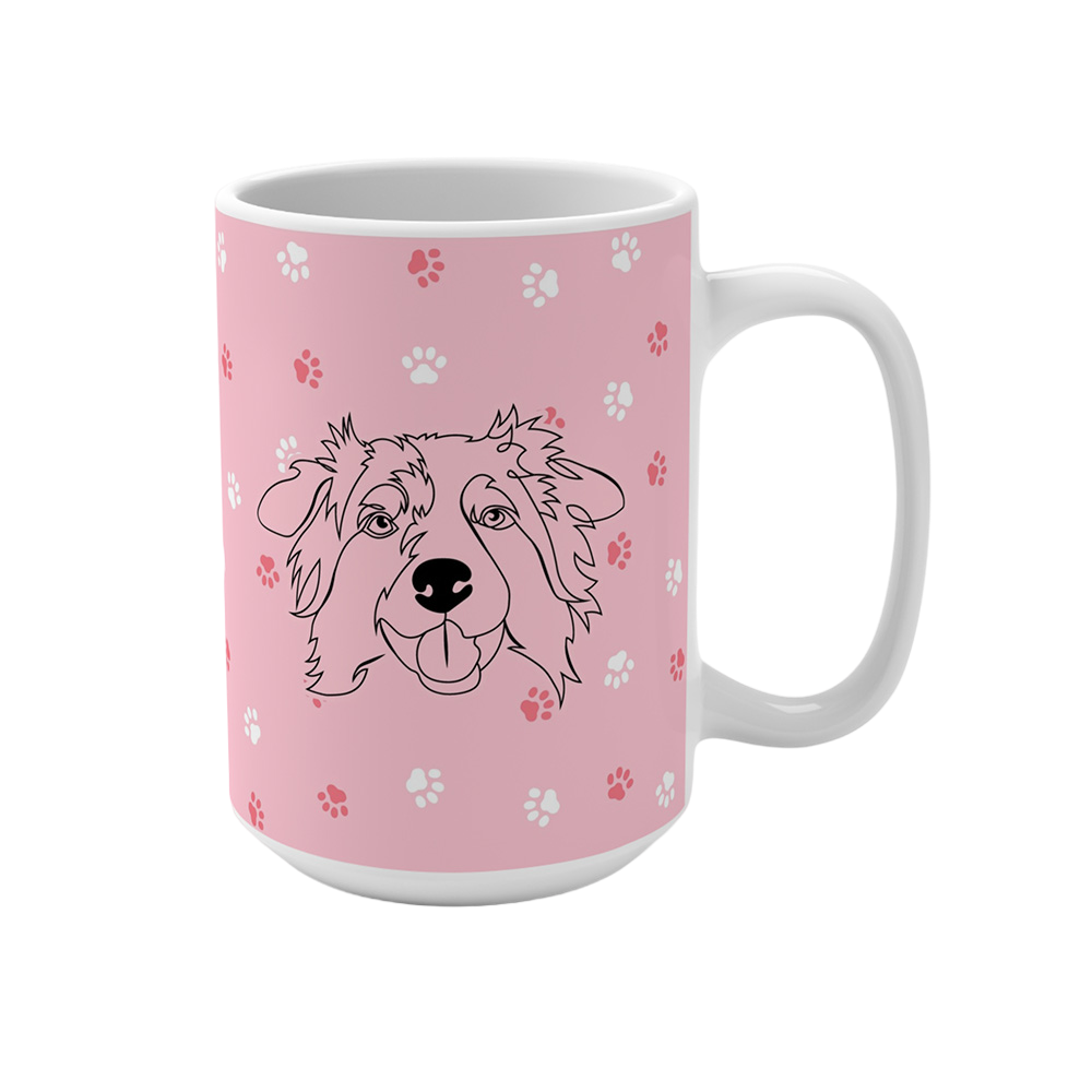 LightPinkPawsLineArt15Oz