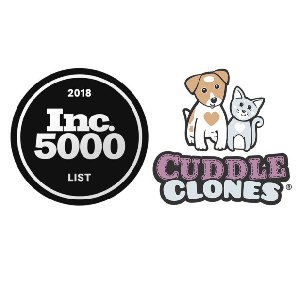Inc 5000 List and Cuddle Clones Logo