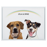 Rainbow12"x16"CanvasFrameWhite