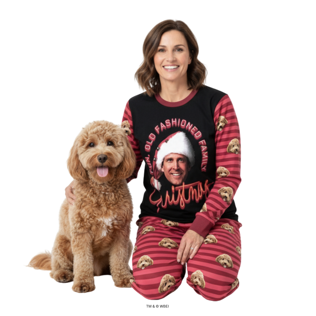 National Lampoons Christmas Vacation Pajamas With Your Pet's Face