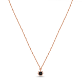 Rose gold memory necklace