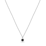 Silver memory necklace