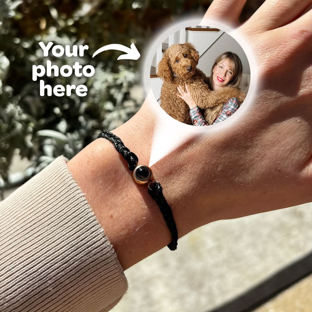 Custom Adjustable Pet Photo Memory Bracelet – Cuddle Clones