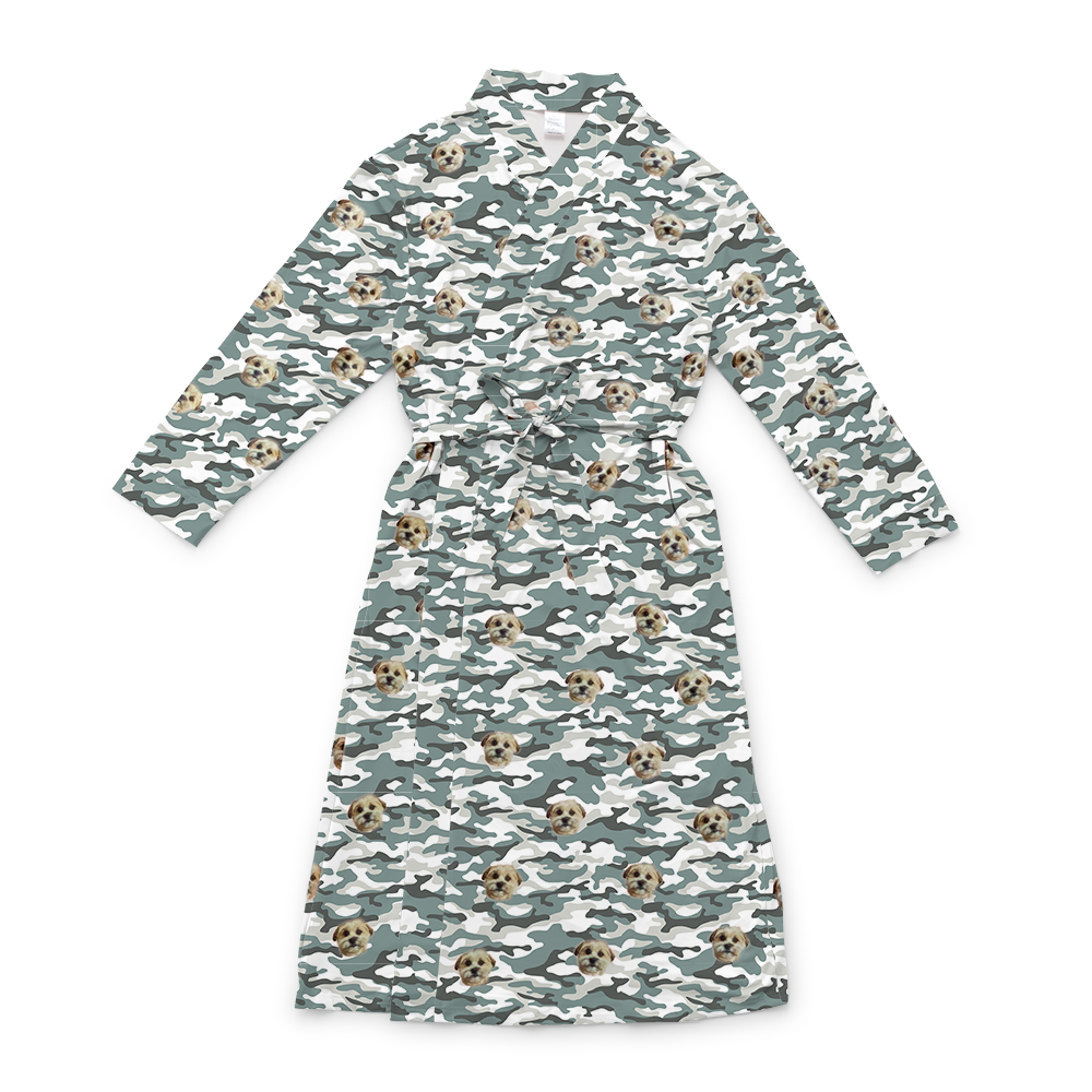 Bench Camo Robe Custom Adult Robes- Cuddle Clones