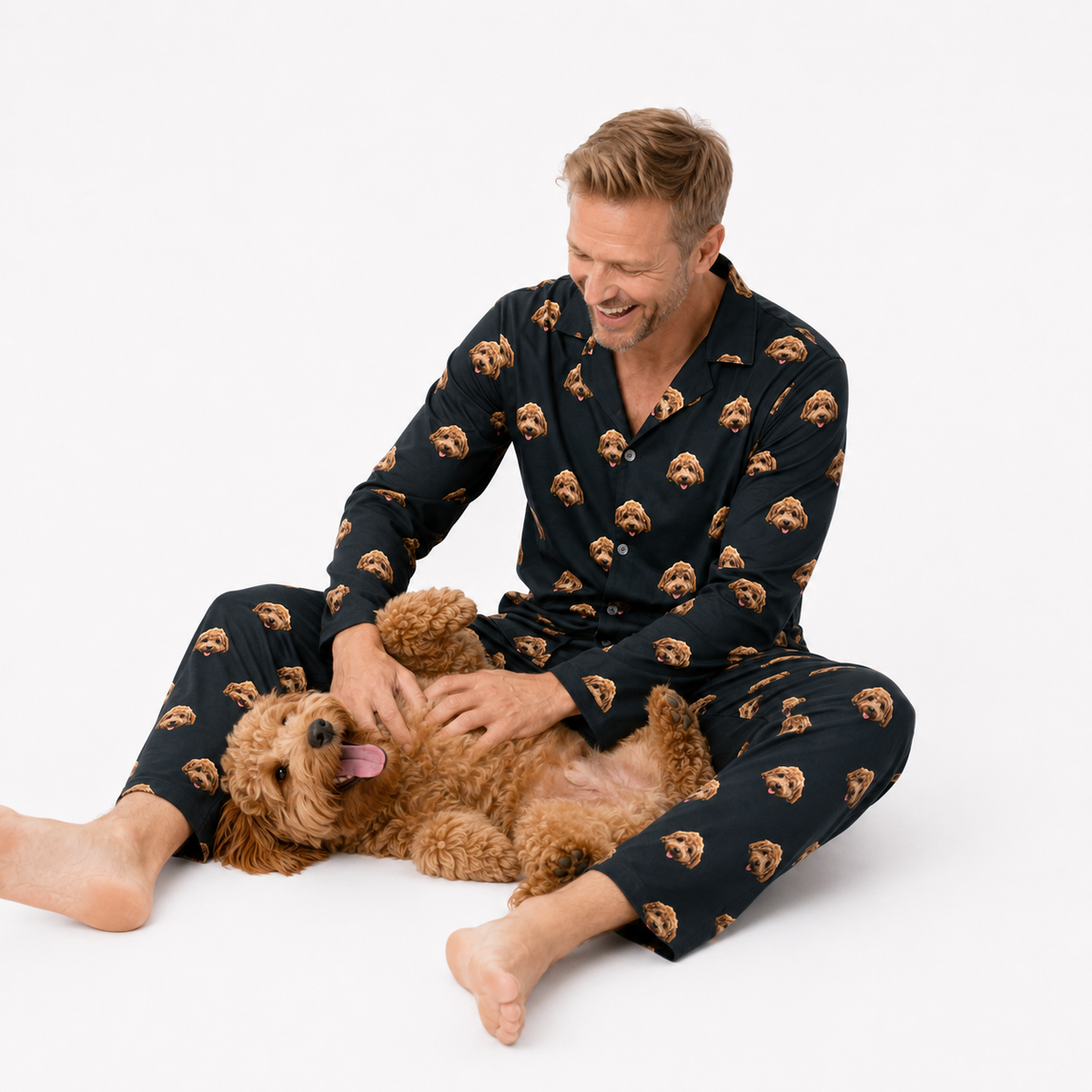 Adult Custom Pet Face Pajamas