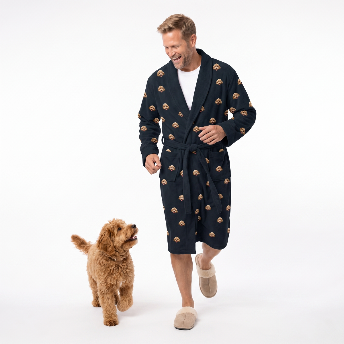 Adult Custom Pet Face Robes