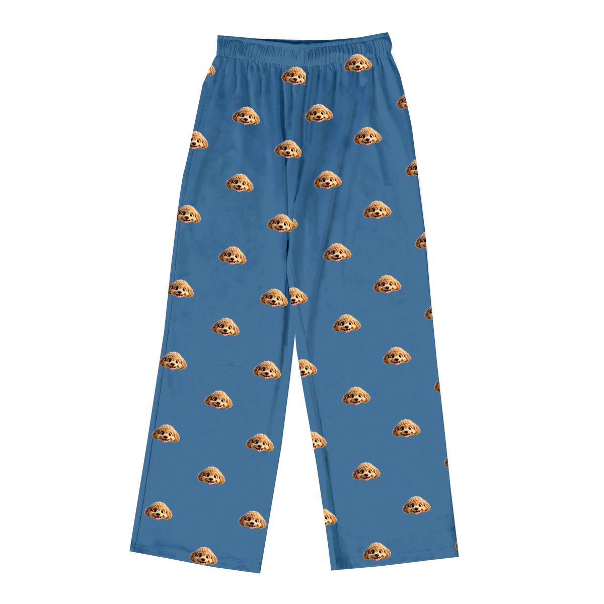 SolidBluePajamaPants