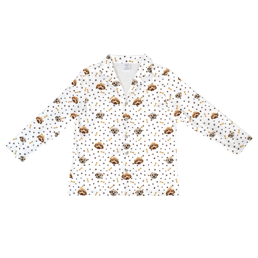 PawsandBonesLongSleevePajamaShirt2Pets