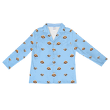 SkyBlueLongSleevePajamaShirtOnly2Pets
