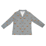 SlateGrayLongSleevePajamaShirt2Pets