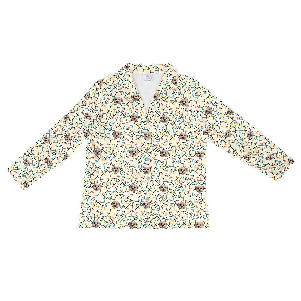ChristmasLightsLongSleevePajamaShirt($39.99)