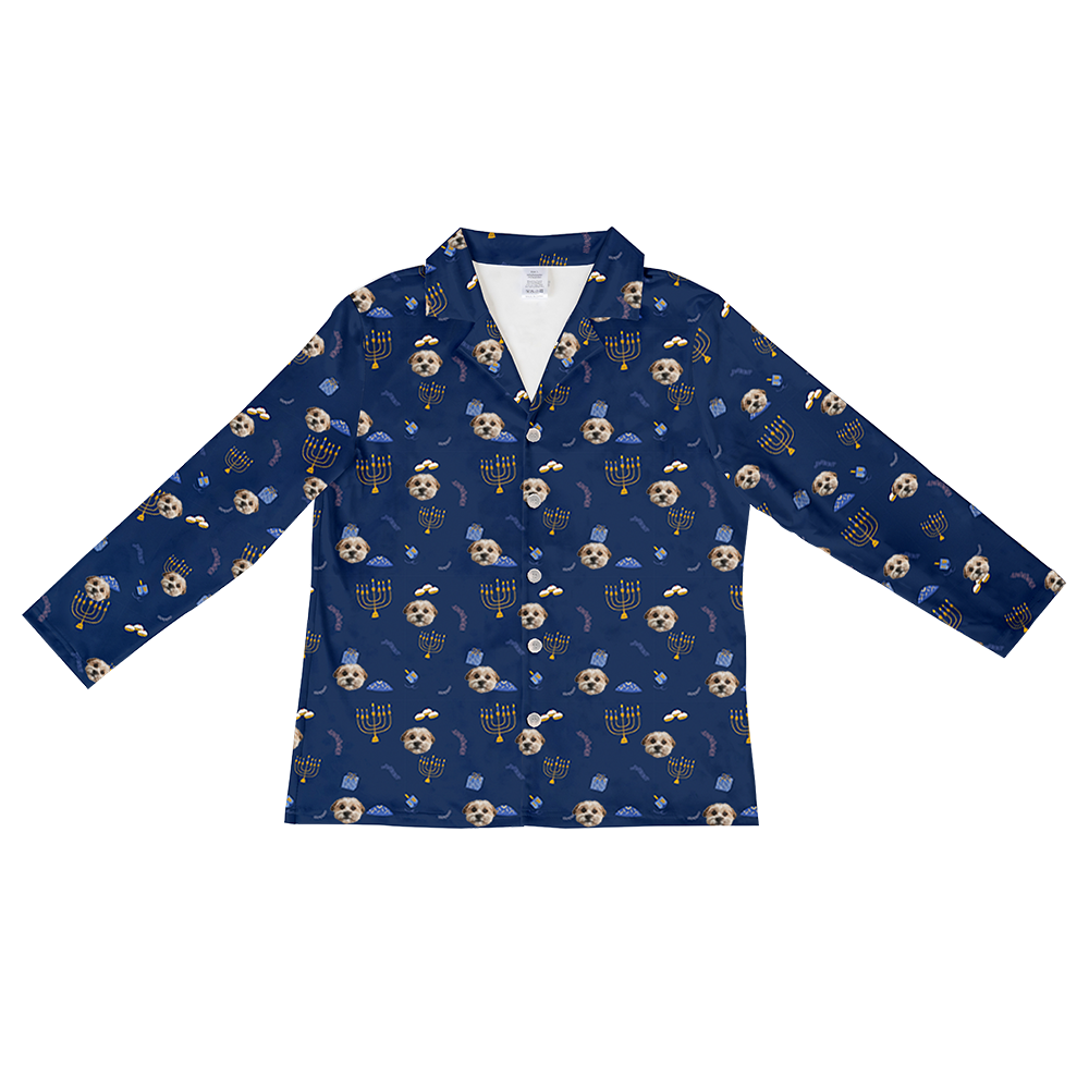 HanukkahLongSleevePajamaShirt($39.99)