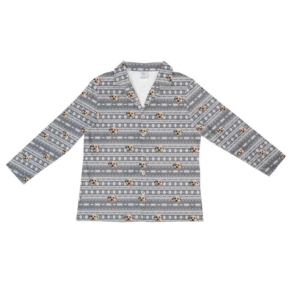 HolidaySweaterLongSleevePajamaShirt($39.99)