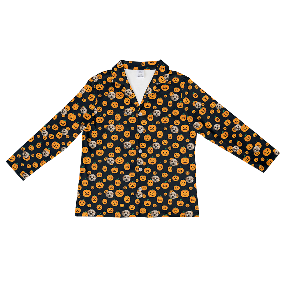 Jack-O-LanternsLongSleevePajamaShirt