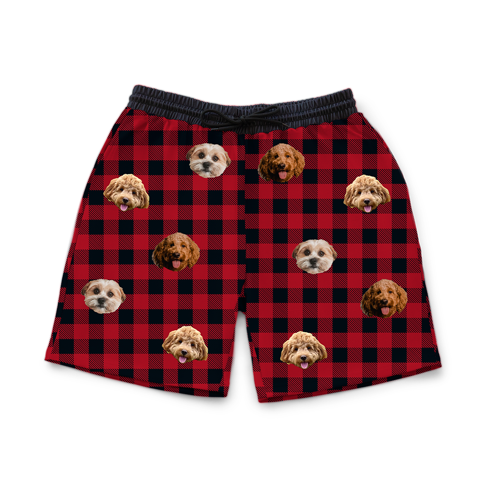 BuffaloPlaidSweatshorts3Pets