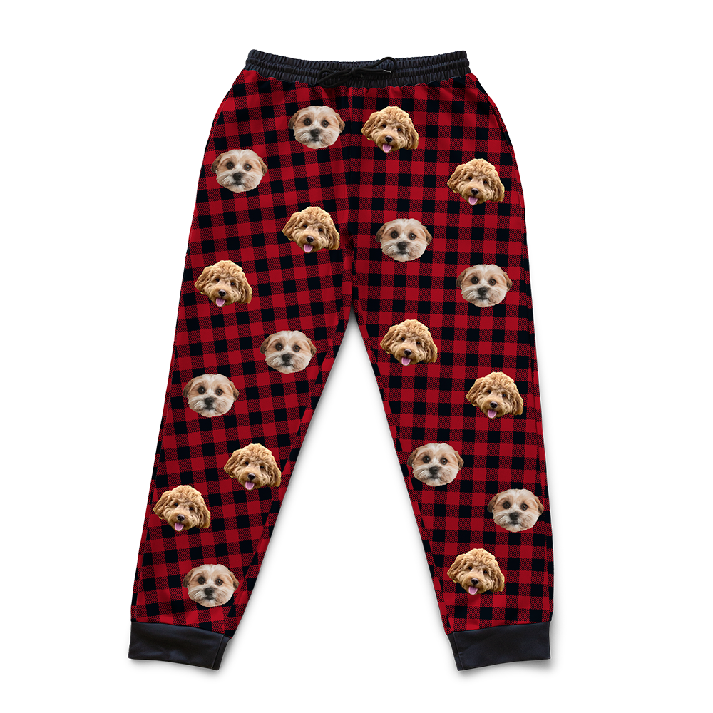 BuffaloPlaidSweatpants2Pets