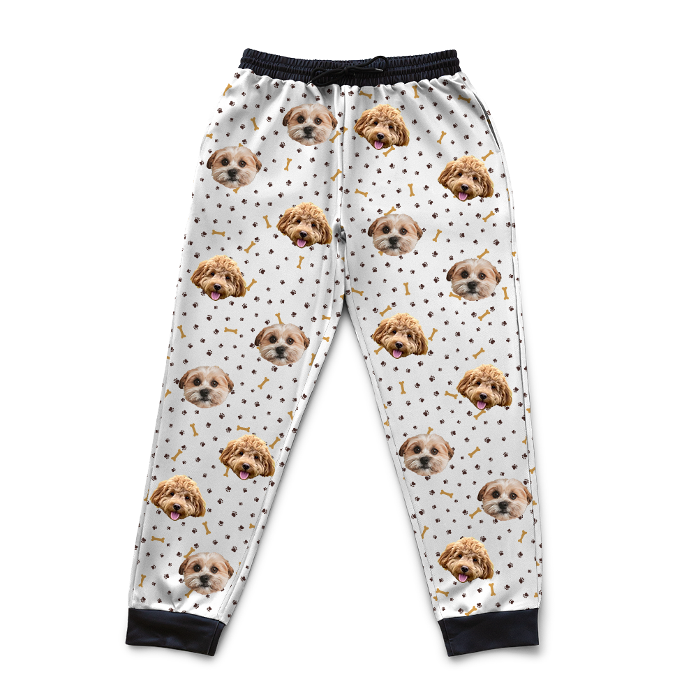 Paw print sweatpants shop
