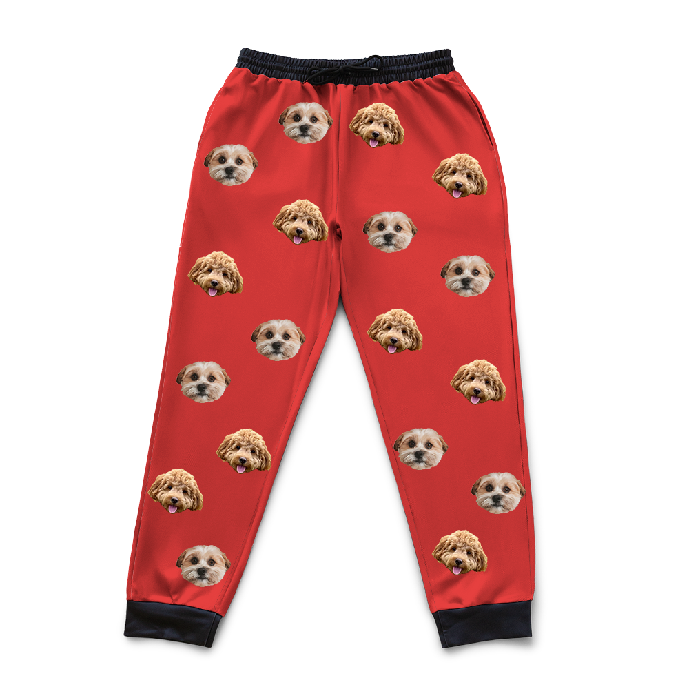 SolidRedSweatpants2Pets