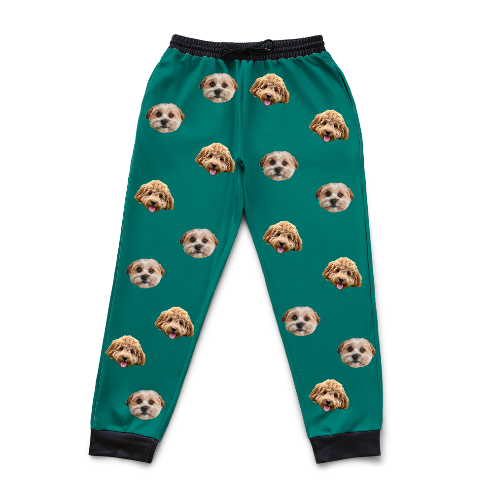 SolidGreenSweatpants2Pets