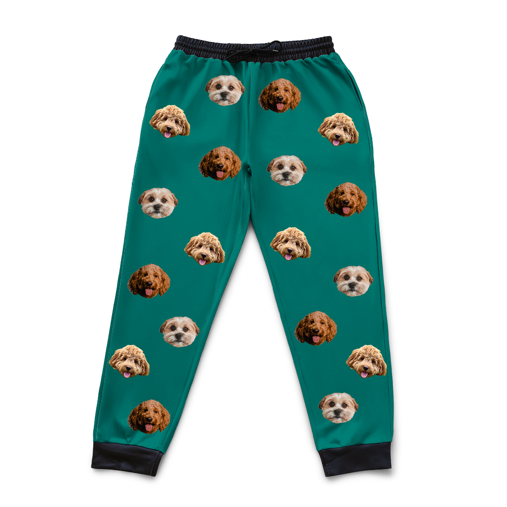 SolidGreenSweatpants3Pets