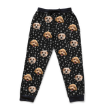 Customized Pet Face Sweatpants - 2 Pets