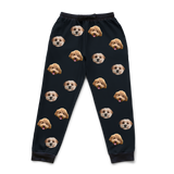 Customized Pet Face Sweatpants - 2 Pets