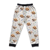 Customized Pet Face Sweatpants - 2 Pets