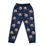 Customized Pet Face Sweatpants - 2 Pets