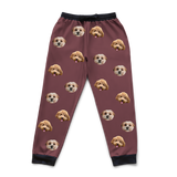 Customized Pet Face Sweatpants - 2 Pets