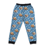 Customized Pet Face Sweatpants - 2 Pets