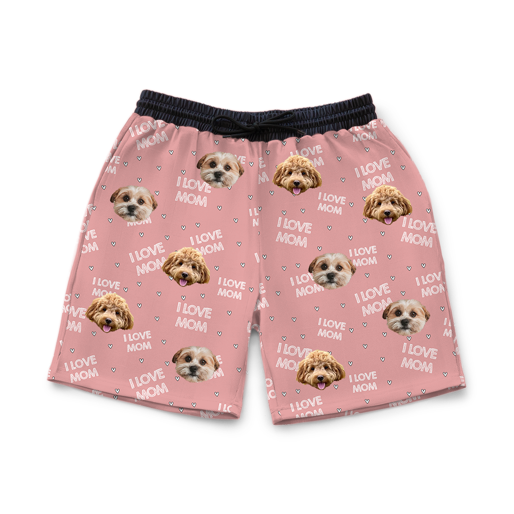 ILoveMomSweatshorts2Pets