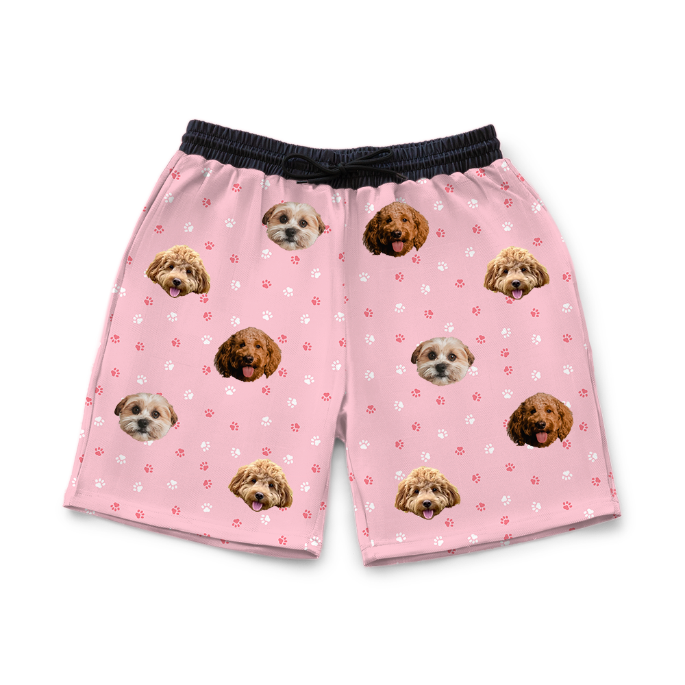 LightPinkPawsSweatshorts3Pets