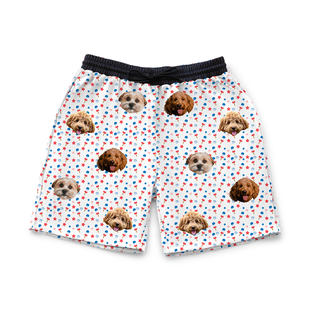 SweatshortsStars&amp;Pops3PetImages(+$8.00)