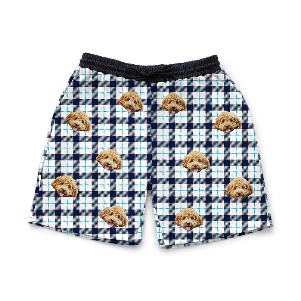 SweatshortsBluePlaid1PetImage