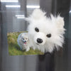 Dog plush magnet