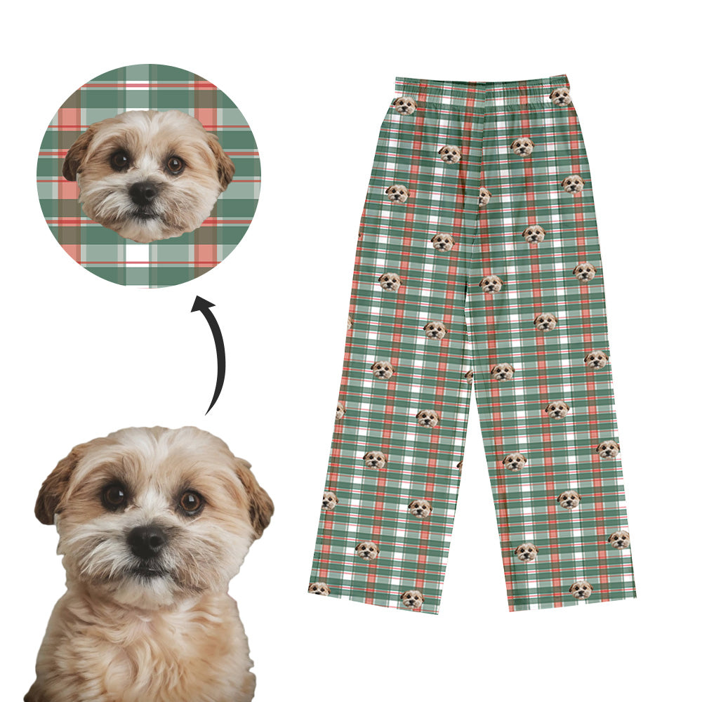 Adult Custom Pet Face Pajama Pants