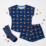 Wonder Woman Fitted T-Shirt Set Pajamas with Your Pet’s Face