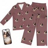 Adult Custom Cat Face Pajamas