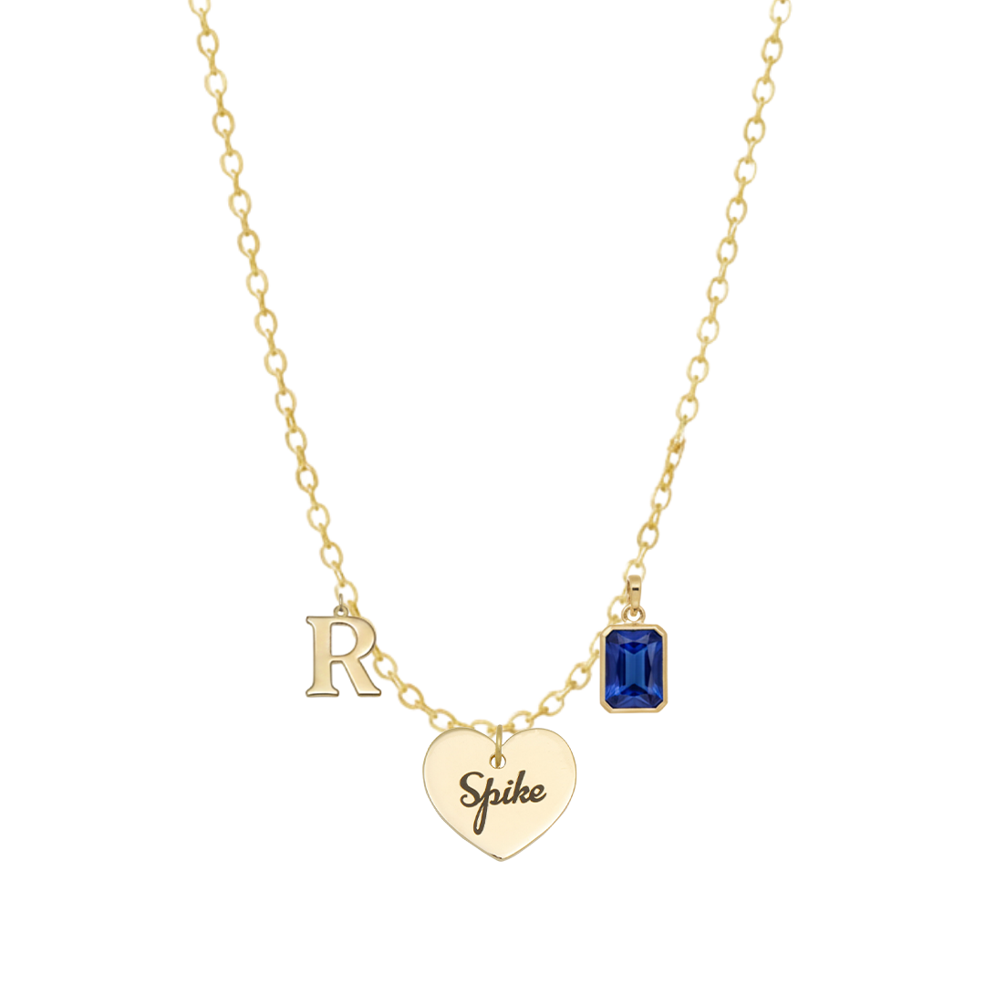 GoldDaintyEngravedScriptHeartCharm2