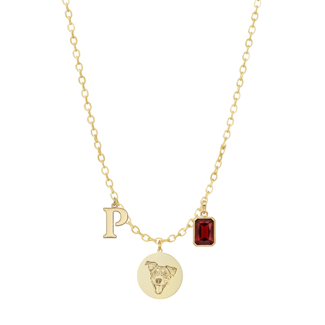 GoldDaintyEngravedPetMedallionCharm2