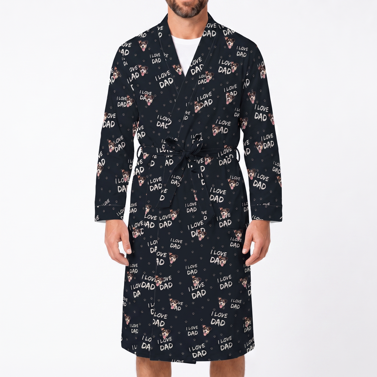 Pyjama boutonné adulte court
