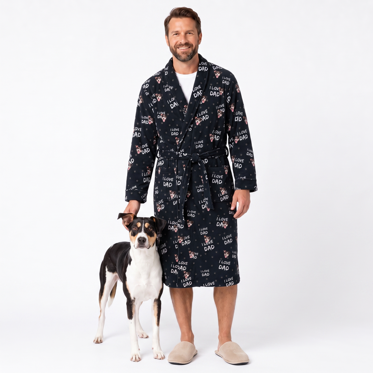 Pyjama boutonné adulte court