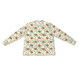 ChristmasLightsLongSleevePajamaShirt