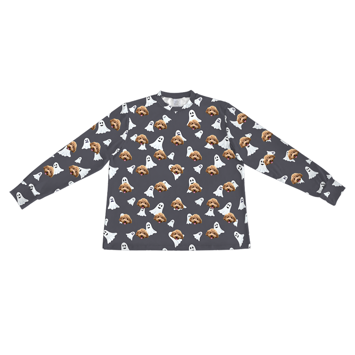 GhostsLongSleevePajamaShirt