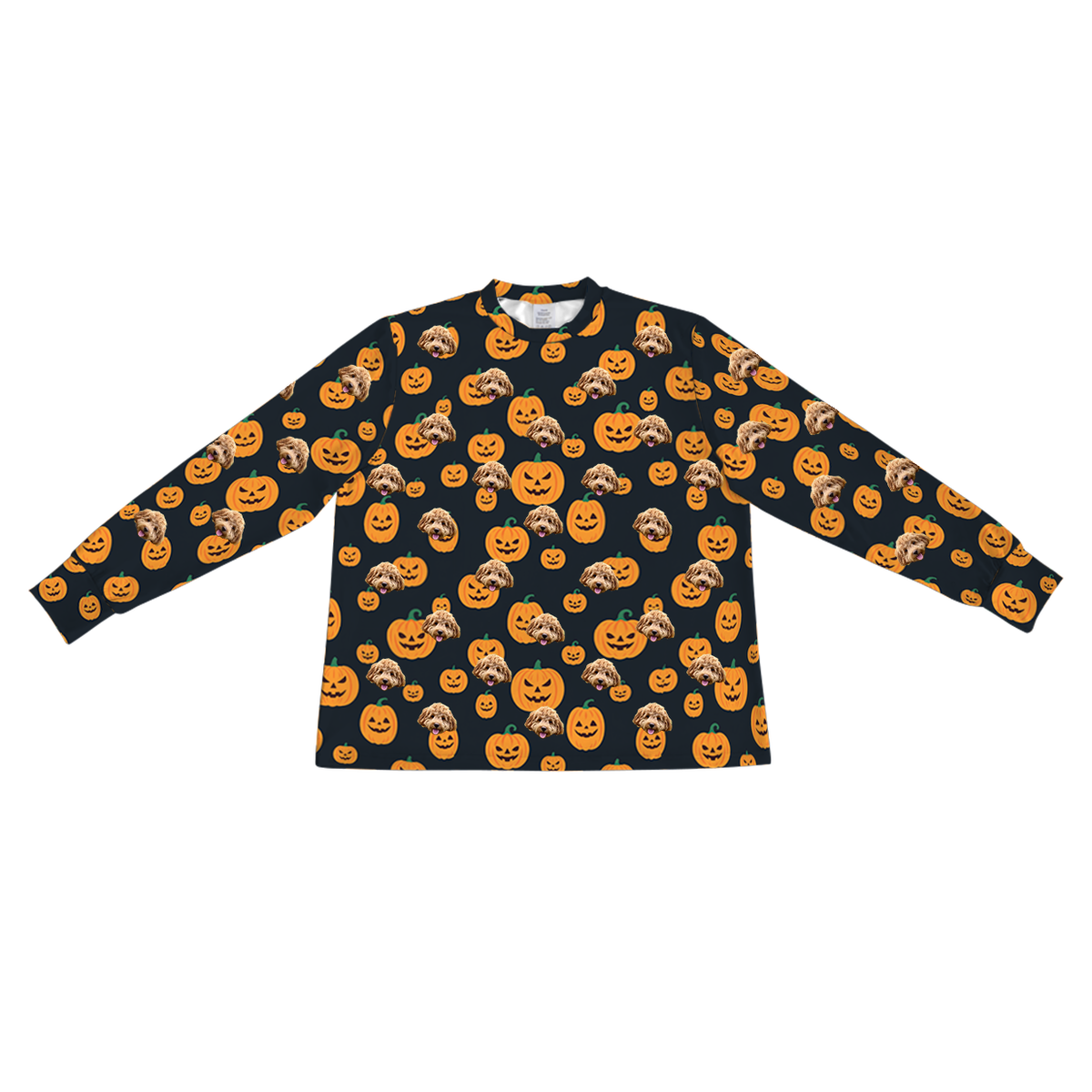 Jack-O-LanternsLongSleevePajamaShirt