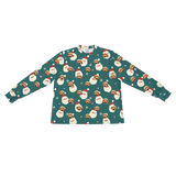 SantaLongSleevePajamaShirt