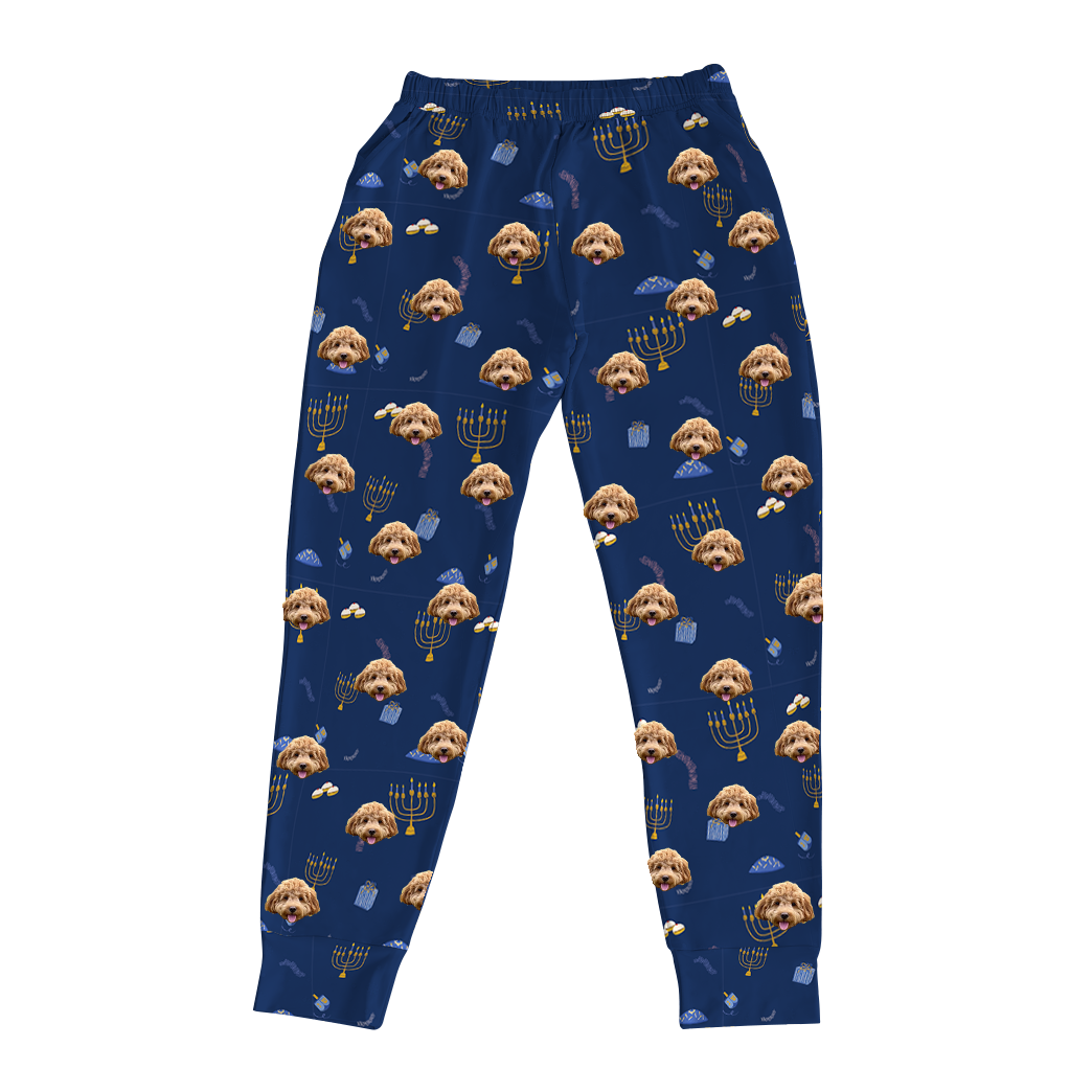 HanukkahJoggerPajamaPants