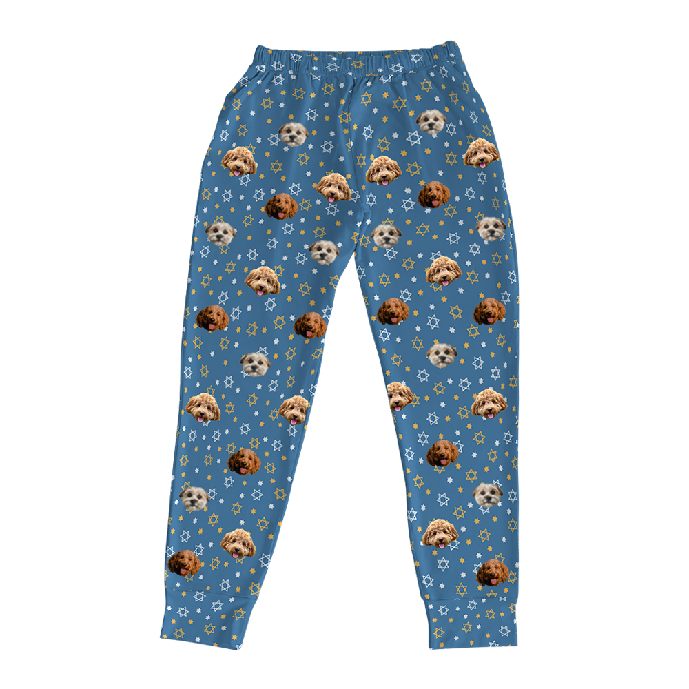 StarofDavidPajamaPants3Pets